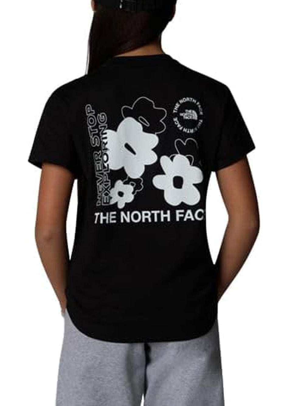 T-shirt The North Face Bambina - Nero