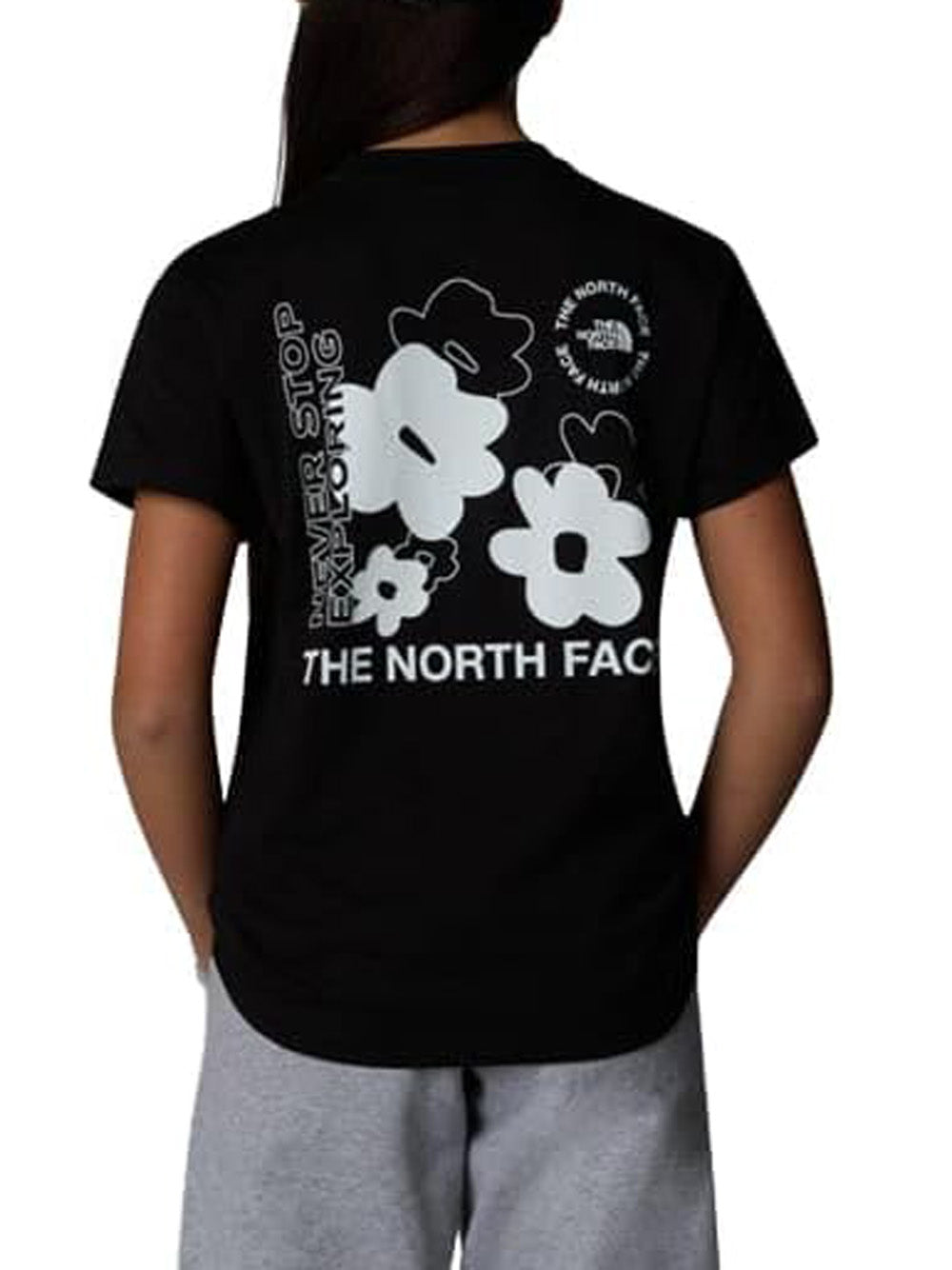 T-shirt The North Face Bambina - Nero