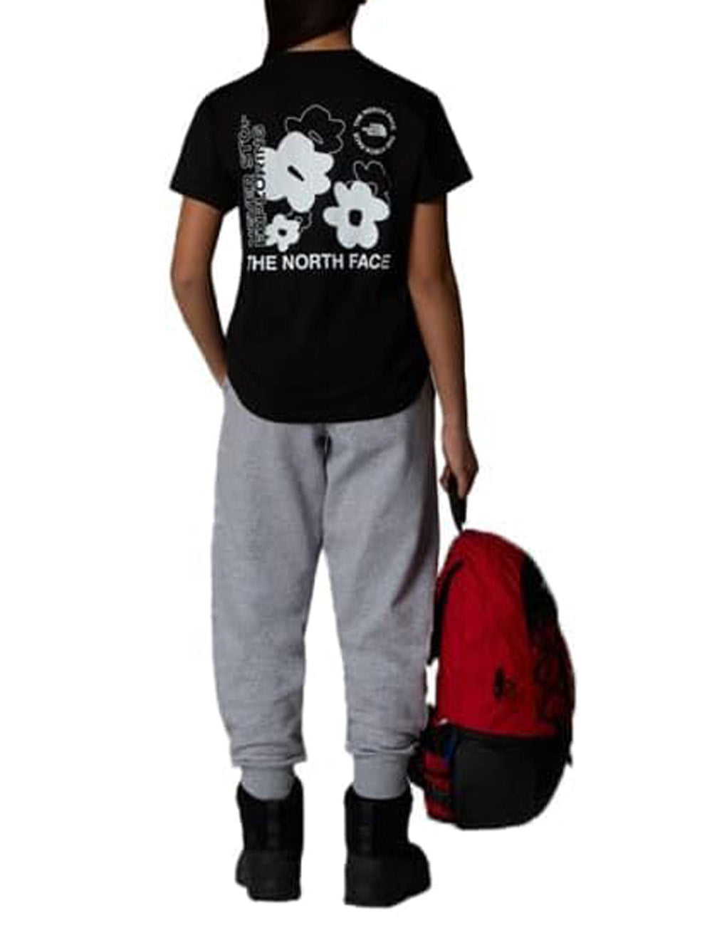 T-shirt The North Face Bambina - Nero