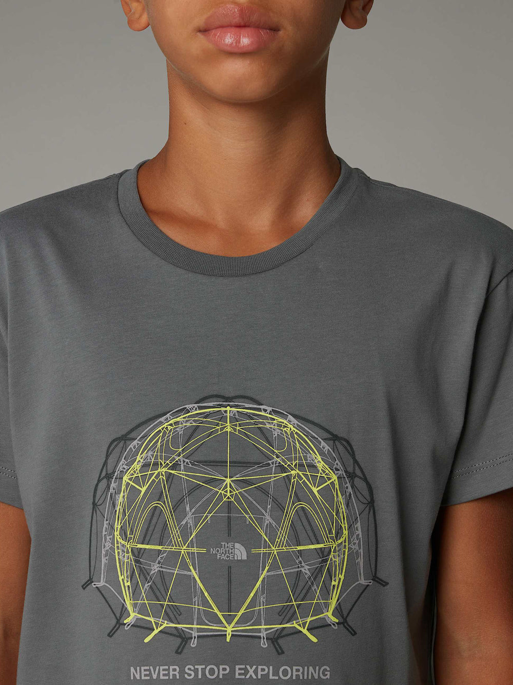 T-Shirt The North Face Graphic Relaxed Uomo - Grigio