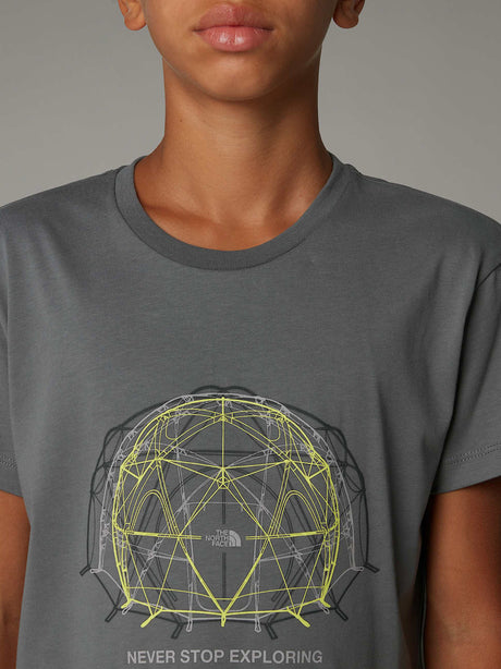 T-Shirt The North Face Graphic Relaxed Uomo - Grigio
