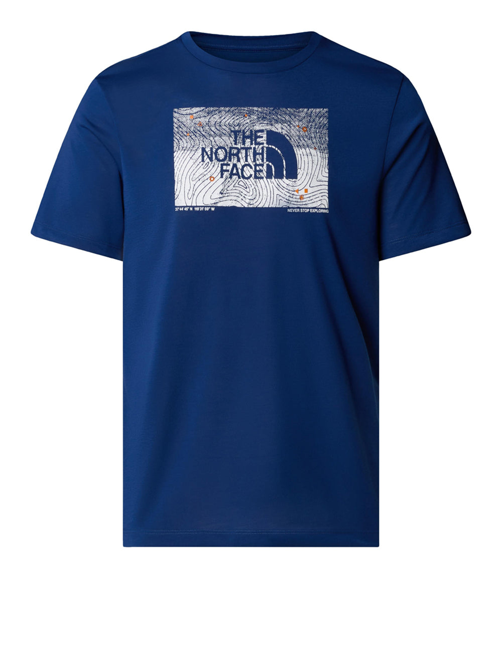 T-shirt The North Face Uomo - Blu