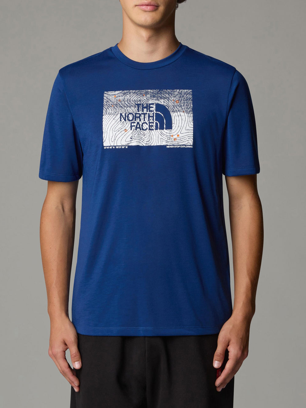 T-shirt The North Face Uomo - Blu
