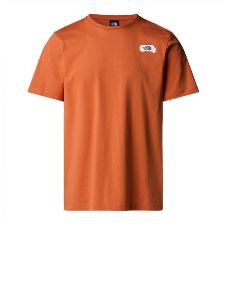 T-Shirt The North Face Outdoor Graphic Uomo - Arancione