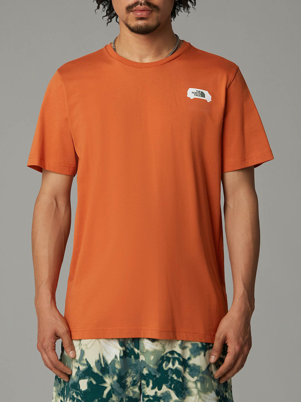 T-Shirt The North Face Outdoor Graphic Uomo - Arancione