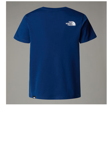 T-Shirt The North Face Bambino - Blu