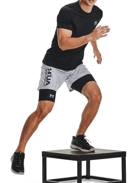 Pantaloncino Sportivo Under Armour Uomo - Nero
