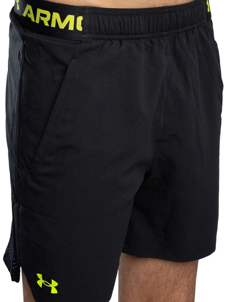 Pantaloncino Sportivo Under Armour Uomo - Nero