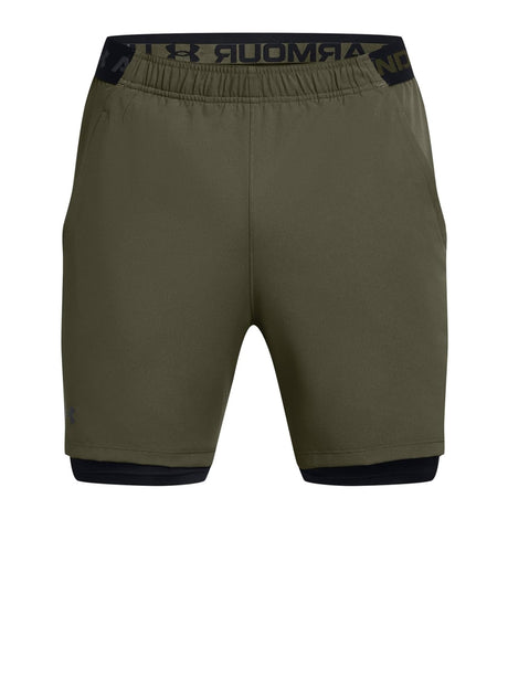 Pantaloncino Sportivo Under Armour Uomo - Verde