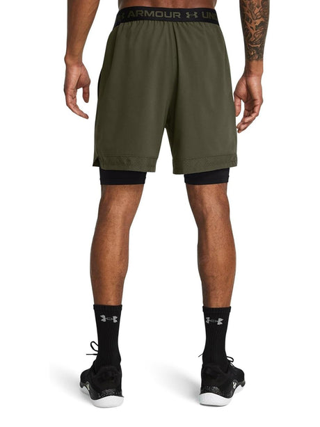 Pantaloncino Sportivo Under Armour Uomo - Verde