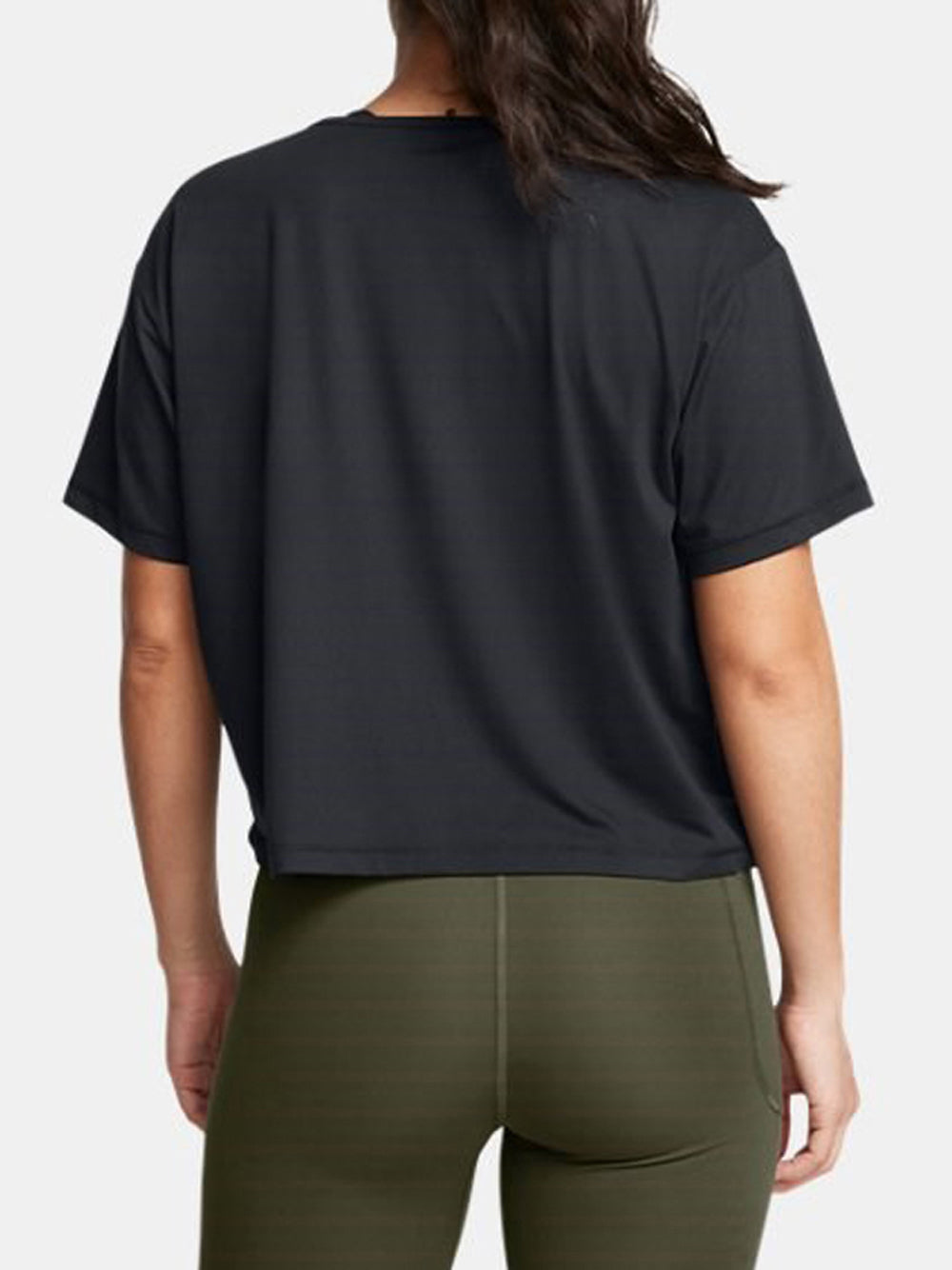T-Shirt Motion Ss Under Armour Donna - Nero