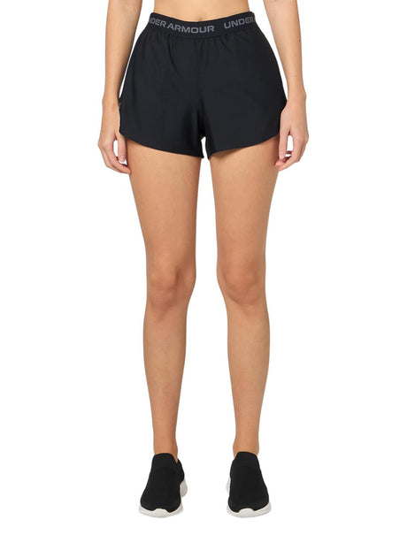 Pantaloncino Sportivo Under Armour Donna - Nero