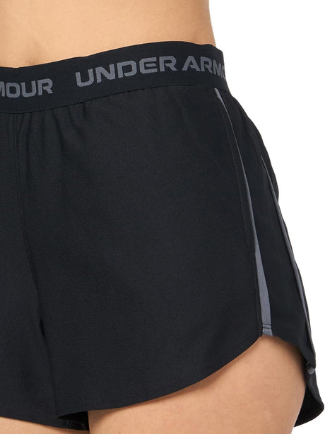 Pantaloncino Sportivo Under Armour Donna - Nero