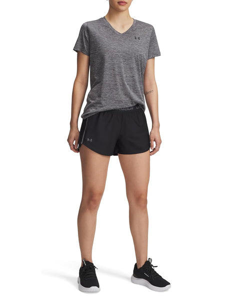 Pantaloncino Sportivo Under Armour Donna - Nero