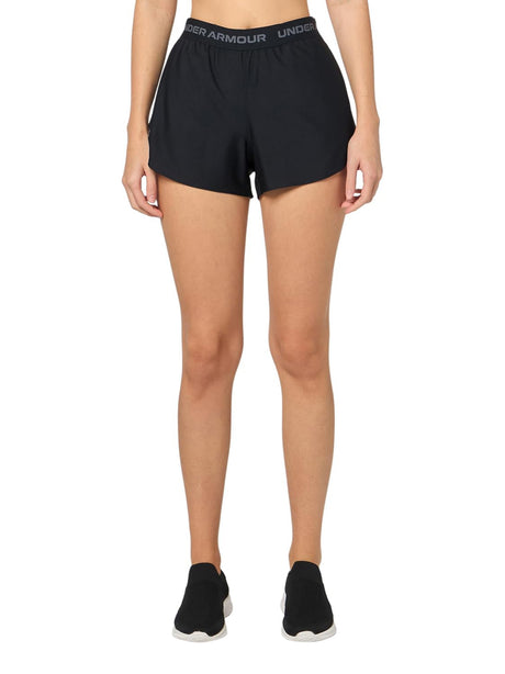 Pantaloncino Sportivo Under Armour Donna - Nero