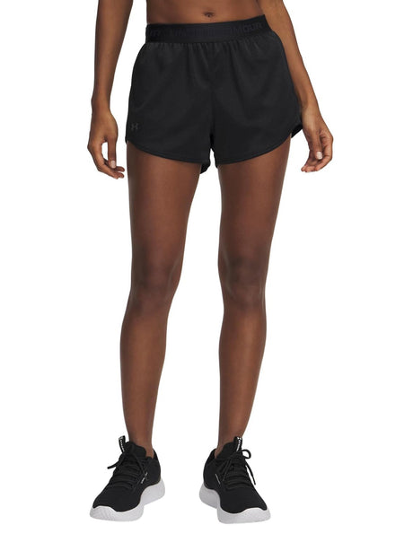 Pantaloncino Sportivo Under Armour Donna - Nero