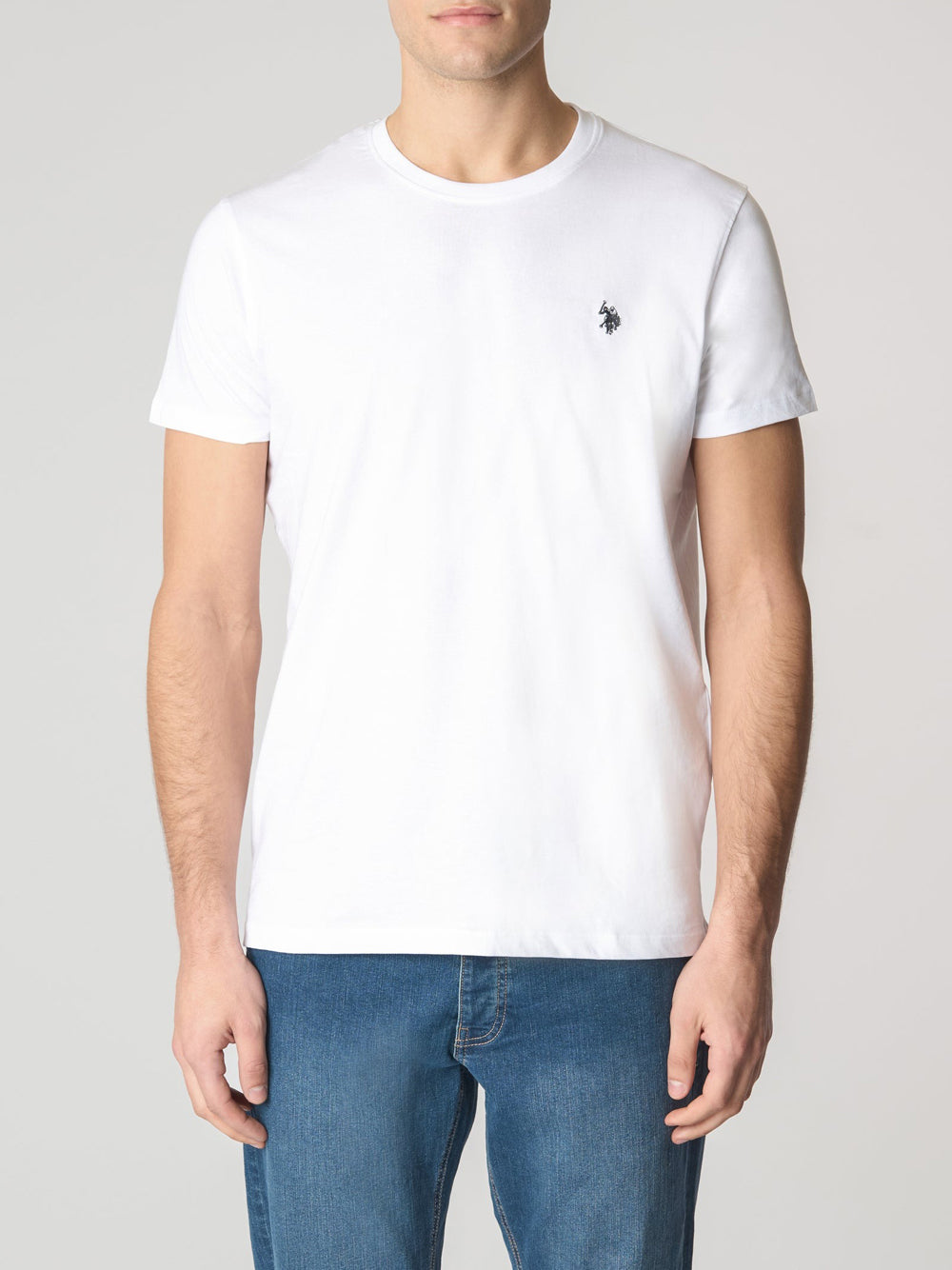 T-Shirt Mick U.s.polo Uomo - Bianco