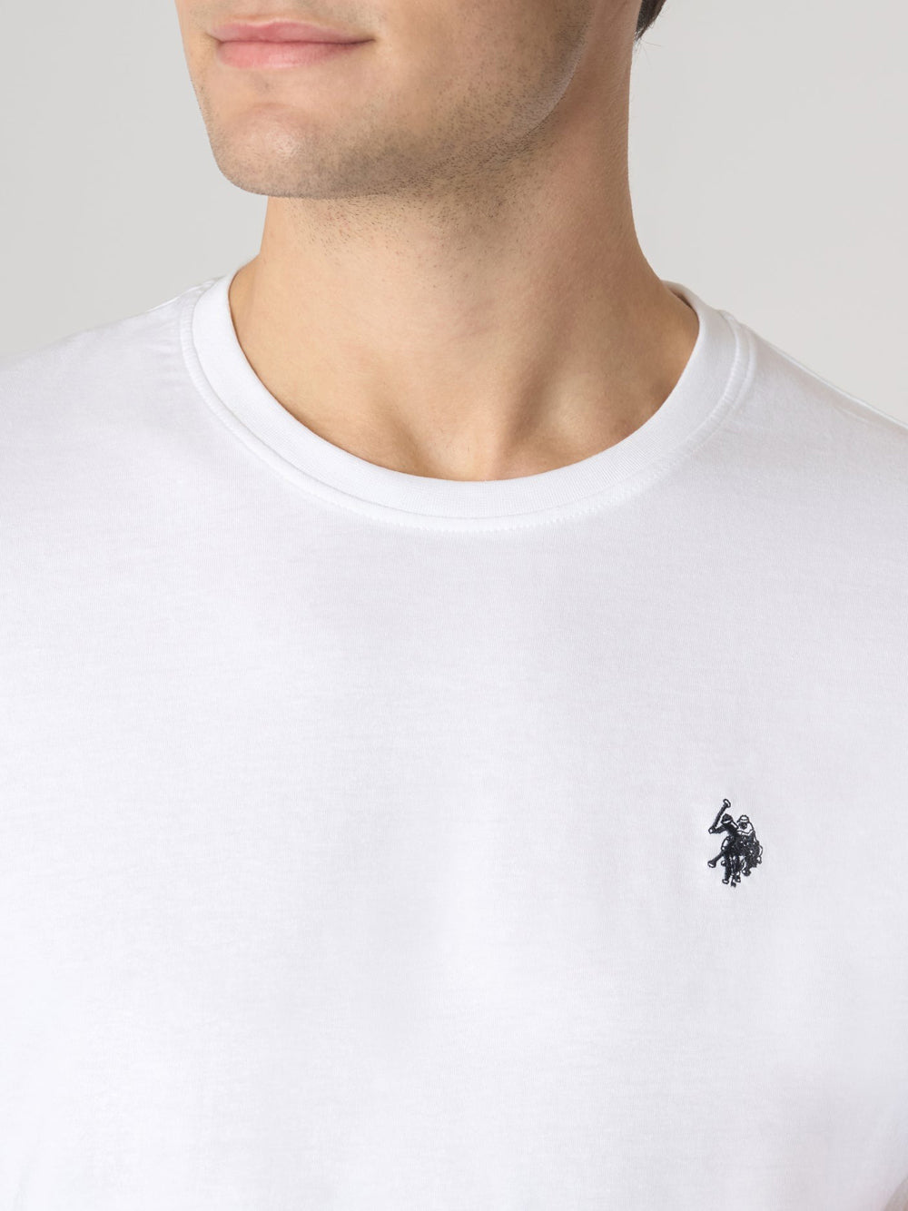T-Shirt Mick U.s.polo Uomo - Bianco
