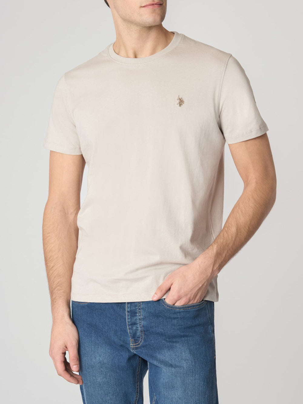 T-Shirt Mick U.s.polo Uomo - Grigio