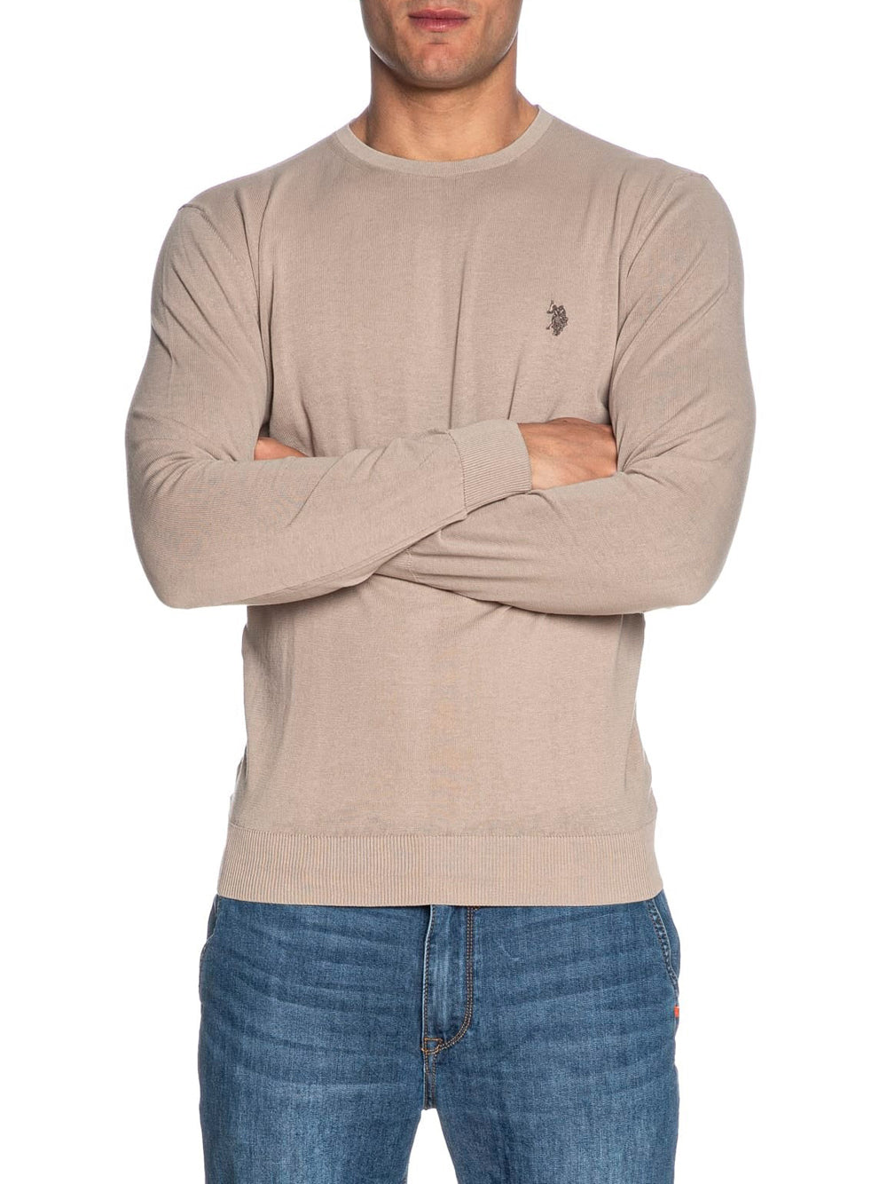 Pullover Kemp U.s.polo Uomo - Beige