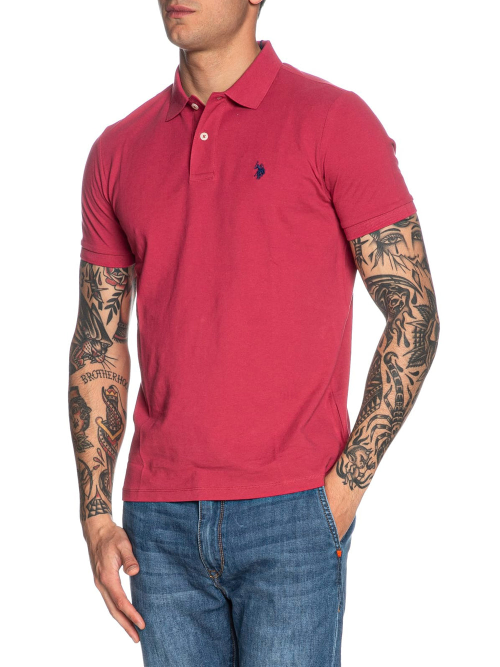 Polo King U.s.polo Uomo - Rosso