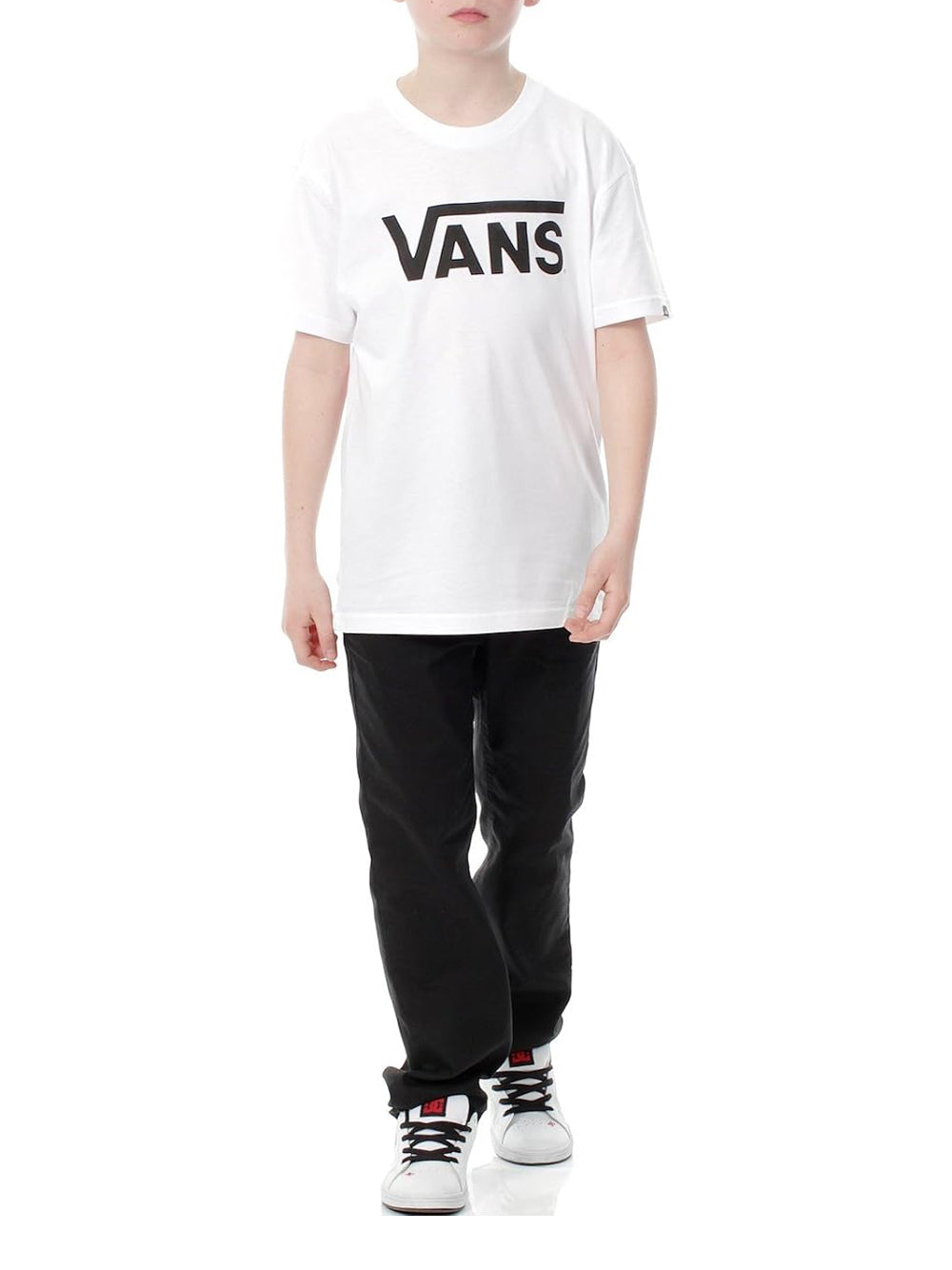 T-shirt Vans jr Bambino - Bianco