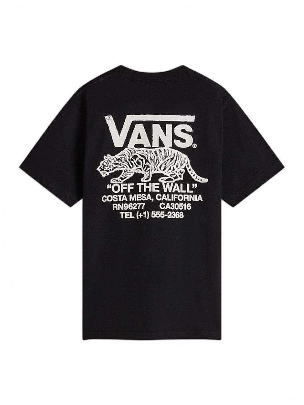 T-Shirt Sneaky Vans Jr Bambino - Nero