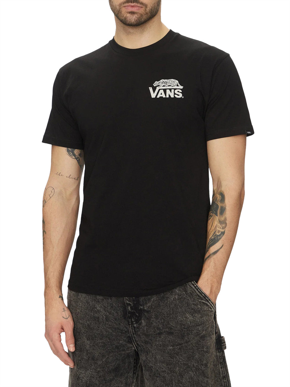 T-shirt Sneaky Vans Uomo - Nero