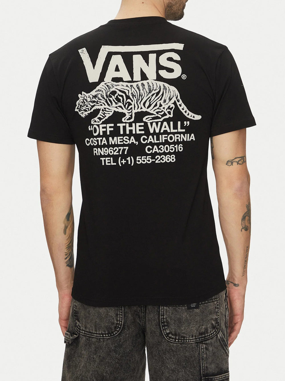 T-shirt Sneaky Vans Uomo - Nero