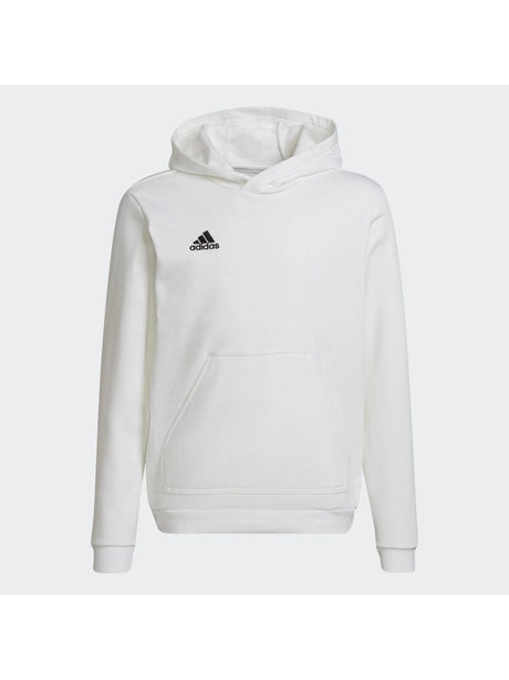 Felpa Adidas ENT22 HOODY Y Unisex Bambino - Bianco