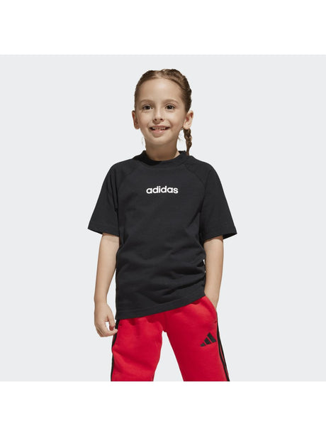 T-shirt Adidas Unisex Bambino - Nero