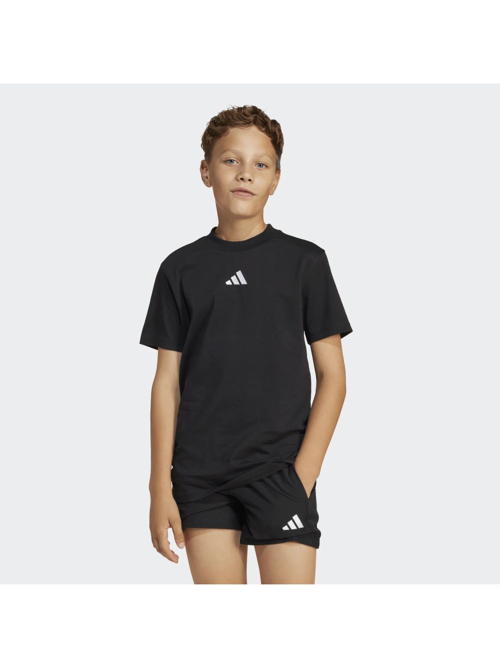 T-shirt Adidas Unisex Bambino - Nero
