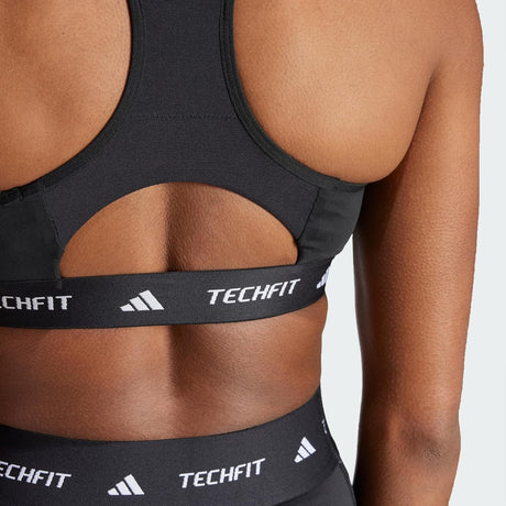 Top Sportivo Adidas TF BRA Donna - Nero