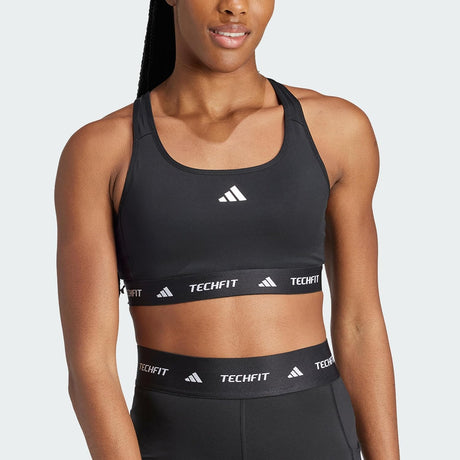 Top Sportivo Adidas TF BRA Donna - Nero