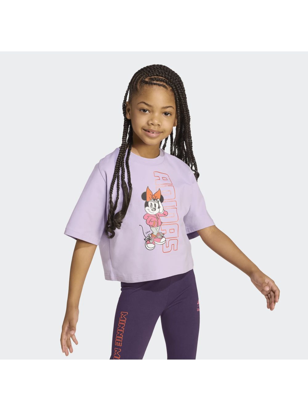 T-shirt Adidas Bambina - Lilla