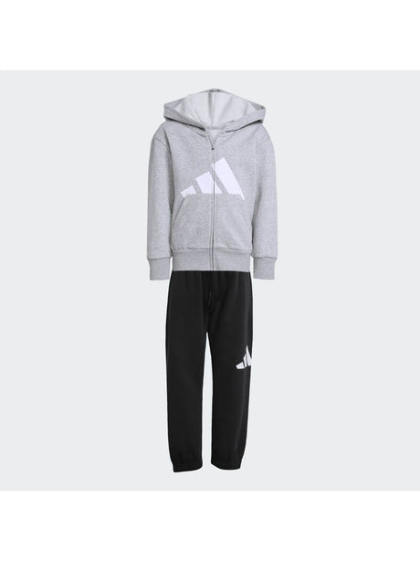 Tuta Sportiva Adidas Unisex Bambino - Grigio