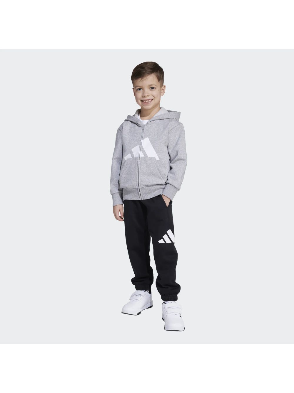Tuta Sportiva Adidas Unisex Bambino - Grigio