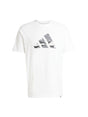T-shirt Adidas CAMO LOGO Uomo - Bianco