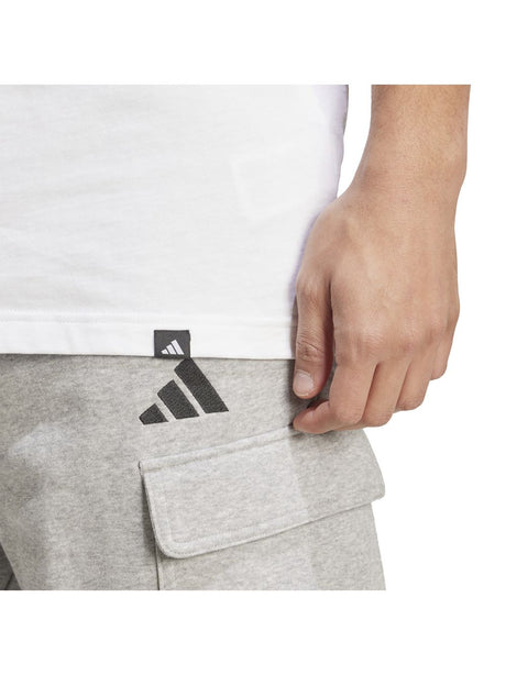 T-shirt Adidas CAMO LOGO Uomo - Bianco