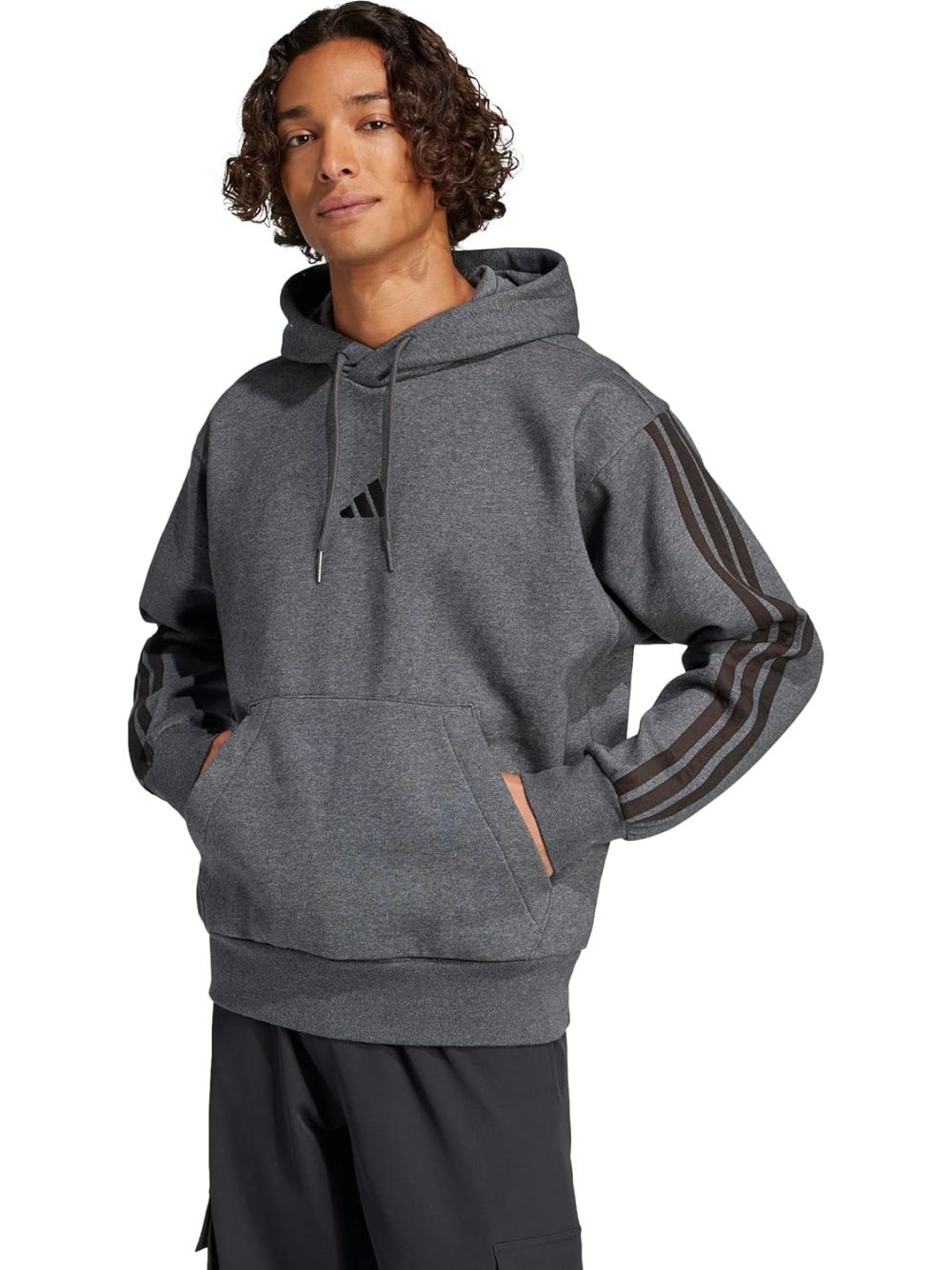 Felpa Adidas Uomo - Grigio