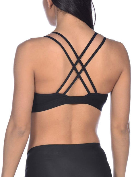 Reggiseno Sportivo Arena daphne Donna - Nero