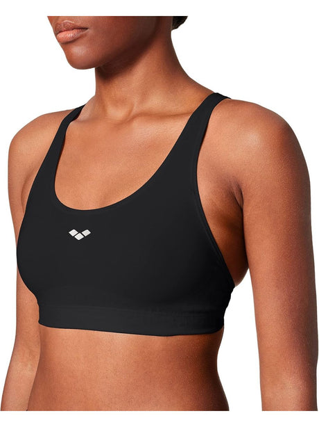 Reggiseno Sportivo Arena metis Donna - Nero