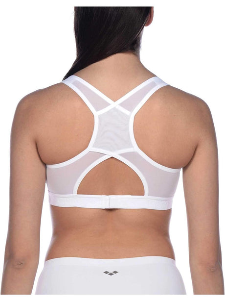 Reggiseno Sportivo Arena hera d-cup Donna - Bianco