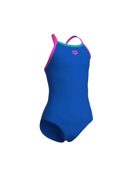 Costume Arena light drop Bambina - Blu
