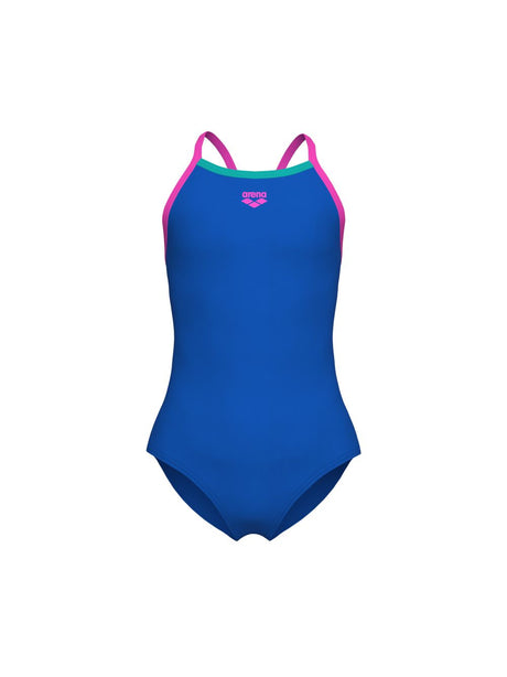 Costume Arena light drop Bambina - Blu