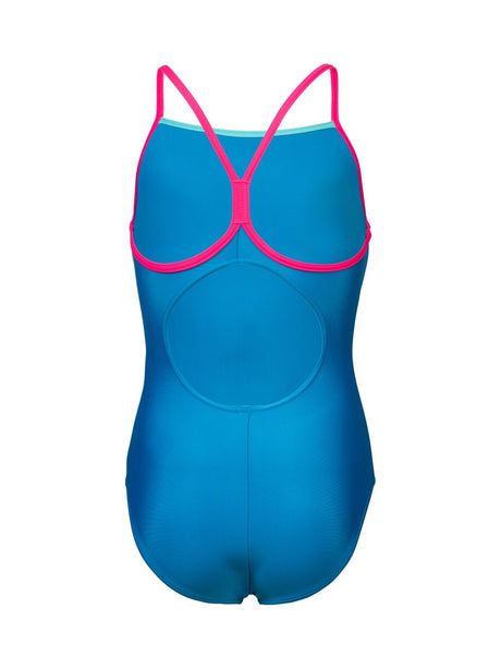 Costume Arena light drop Bambina - Blu