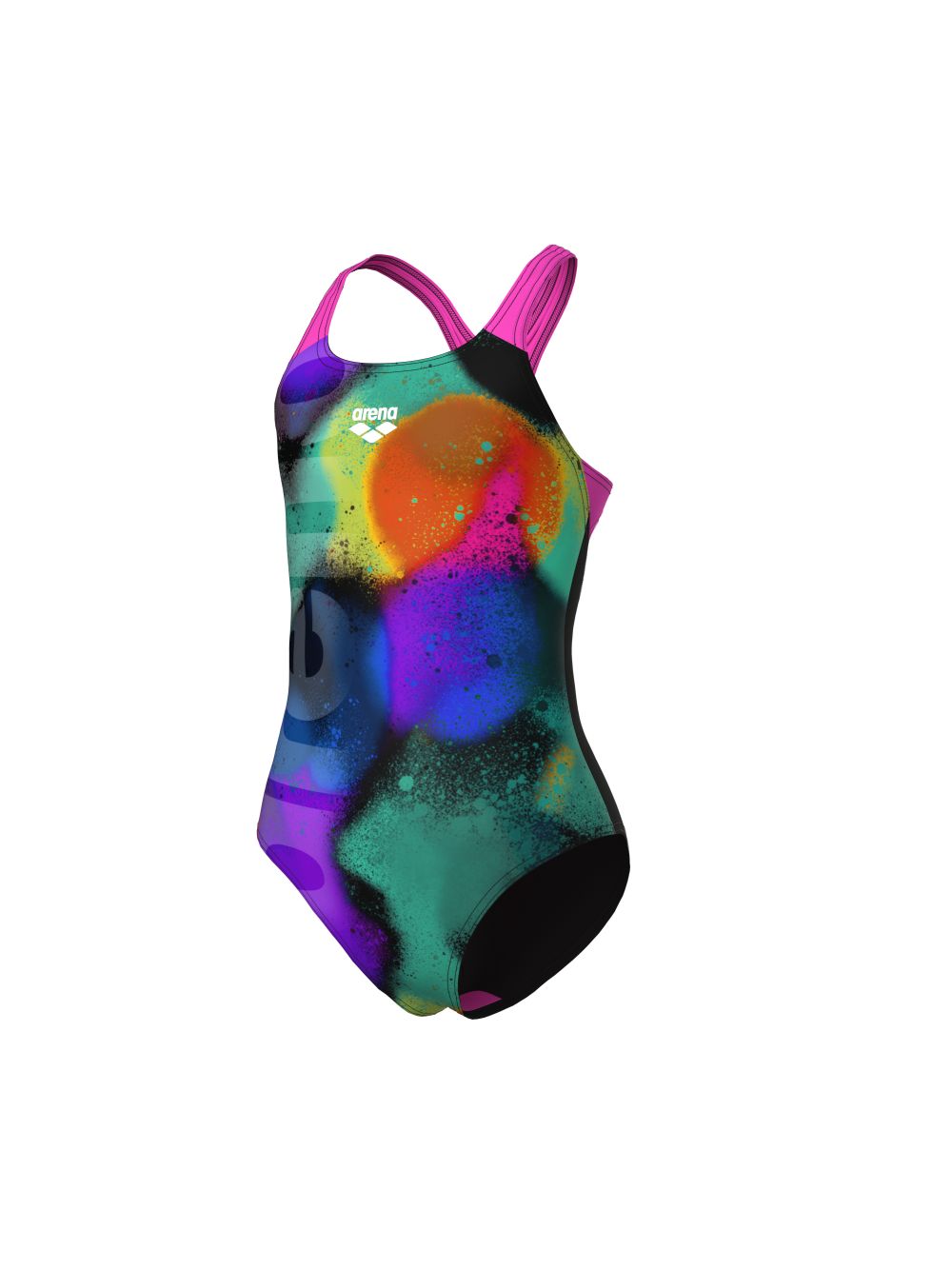 Costume Arena spray paint Bambina - Nero