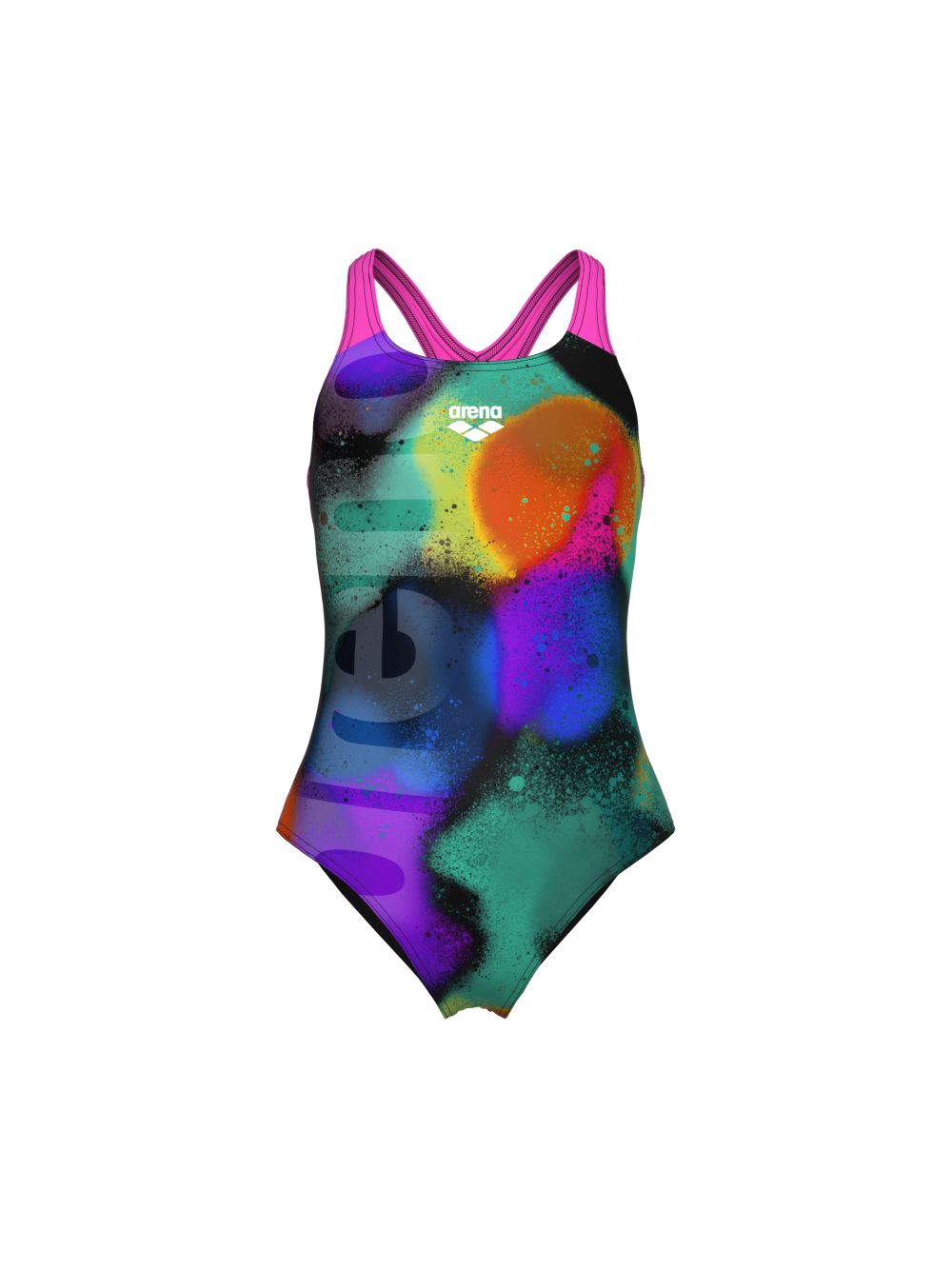 Costume Arena spray paint Bambina - Nero