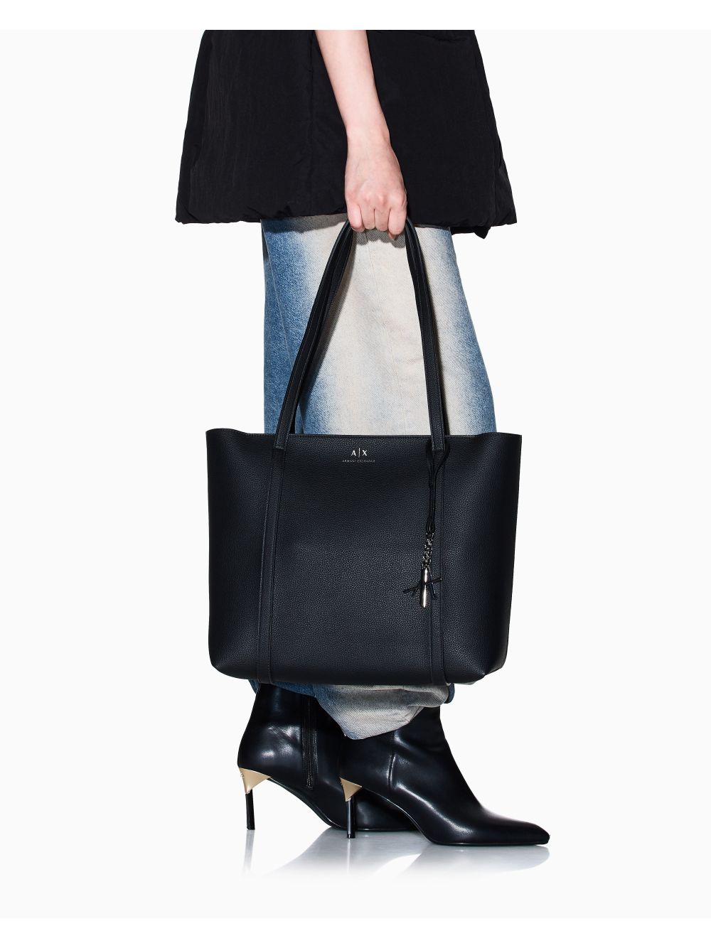 Borsa Armani Shoppers Donna - Nero