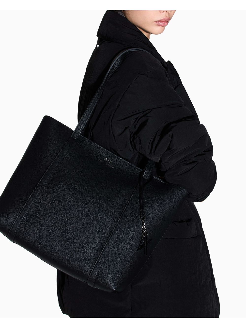 Borsa Armani Shoppers Donna - Nero